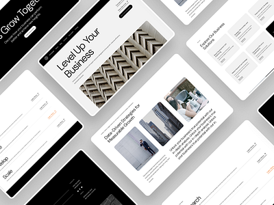 Proffesionals Starter Site app design divi freelancer illustration logo proffesional research service services site trendy typography web design zaib ali