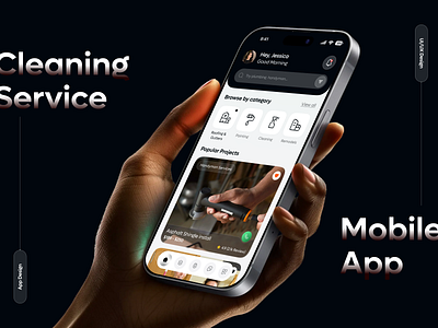 Cleaning Service Mobile App bookacleaner cleanhomehappylife cleaningmadeeasy cleaninonetap fastcleanservice get appointment hasslefreecleaning homecareonthego homecleaningapp maidbookingapp mobile app mobilecleaningsolutions nstantcleaningservice ondemandcleaning professionalcleanersapp sign up smartcleaning sparklingcleanapp tapas das ui design