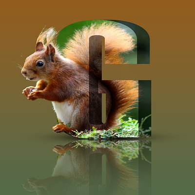 3D Latter manipulation graphic design