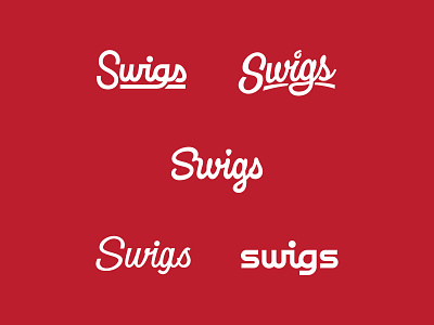 Swigs Wordmark Initial Concepts alcohol branding design handlettering handtype hashtaglettering lettering liquor logo process vector vectormachine wordmark