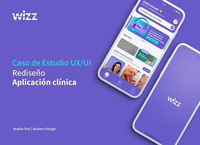 Wizz Life - Rediseño de App branding ui ux