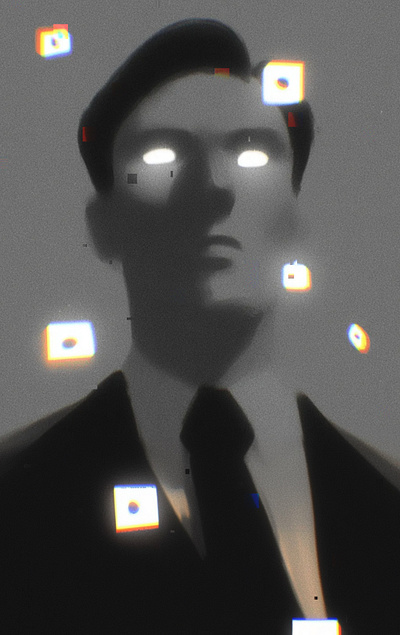 Pixel character editorial illustration illustrated illustrated portrait illustration illustrator people pixel portrait portrait illustration procreate scary