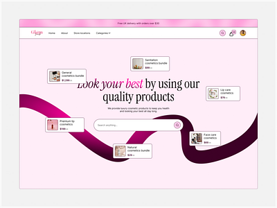 Ecommerce website hero section branding design ecommerce ecommerce website logo ui ui design uiux design ux design web design web inspiration