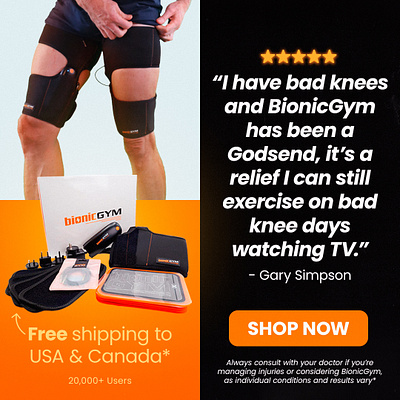 Static Ads — Fitness ecommerce brand (Bionic Gym) ads creative design facebook ads graphic design instagram ads static ads