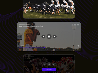 A Mobile Video Player learning app mobile mobile ui mobile video player video player