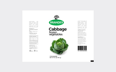 Brandes Family Farm: Cabbage Frozen Vegetables grocery store