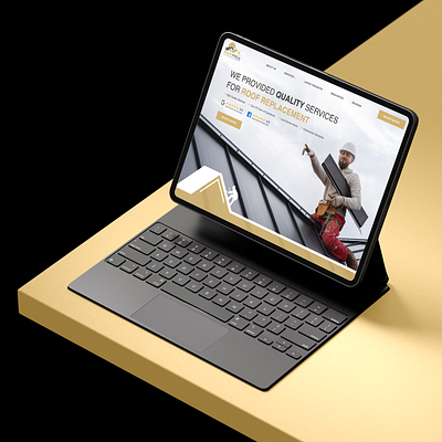 Roof Replacement Website Design animation branding graphic design landing page logo modern website motion graphics roofing roofing landing page roofing website roofing website design rooftop website rooftop website design ui website design