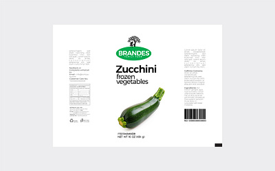 Brandes Family Farm: Zucchini Frozen Vegetables grocery store