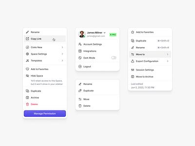 Menu contextual menu dashboard drop menu dropdown dropdown menu interface menu nav menu profile dropdown ui ui design web