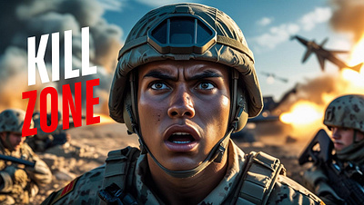 THUMBNAIL YOU TUBE MILLITARY CHANNEL BY ANTSEVEN 3d animation branding design graphic design illustration logo ui ux vector