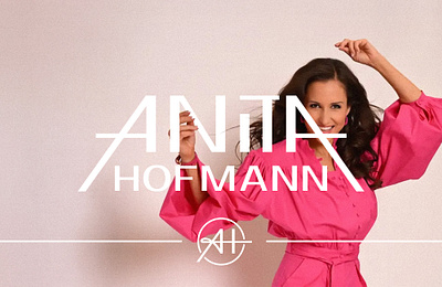 Anita Hofmann anita hofmann design lettering lettermark logo singer text logo typo typogaphy typography wordmark