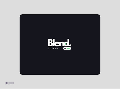 Blend: Coffee - Logo Design ai avatar brand guidelines branding coffee fav icon graphic design guideline illustration logo logodesign minimal design mockup social media post vector