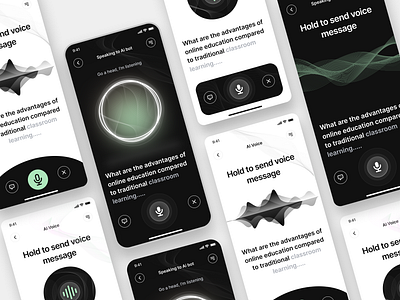 Cogotoxa - AI Chatbot AI Voice App 3d animation app design application branding design figma framer graphic design illustration motion graphics ui uiux ux web design webflow