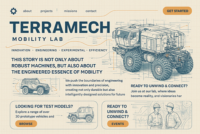 Terramech Mobility Lab animation conceptdesign industrialdesign motion graphics